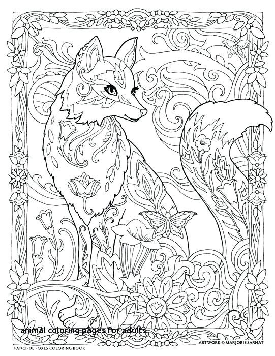 Detailed Coloring Pages Of Animals