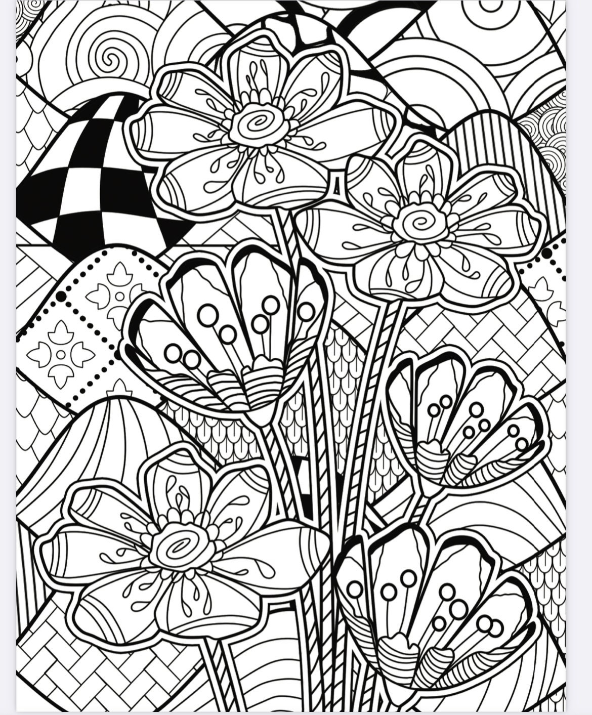 Detailed Nature Coloring Pages Detailed Nature Coloring Pages