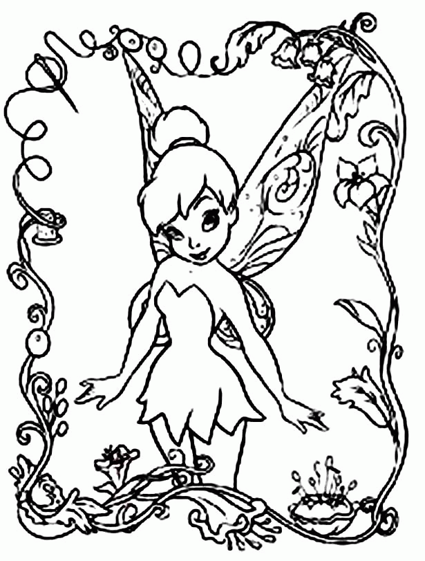 Disney Fairies Coloring Pages Coloring Home Disney Fairies Coloring Pages Coloring Home