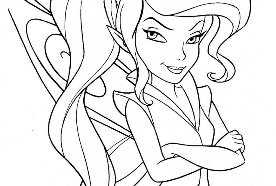 Disney Fairies Tinkerbell Free Coloring Pages Motherhood