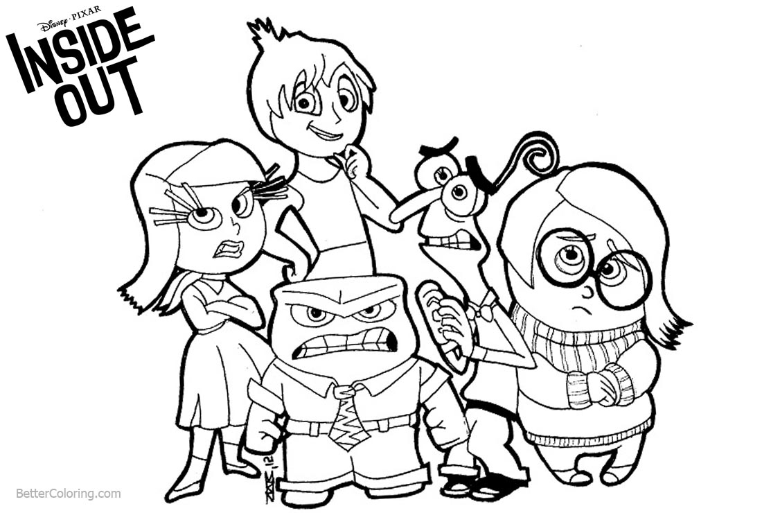 Disney Inside Out Coloring Pages Characters Free Printable Coloring Pages Disney Inside Out Coloring Pages Characters Free Printable Coloring Pages