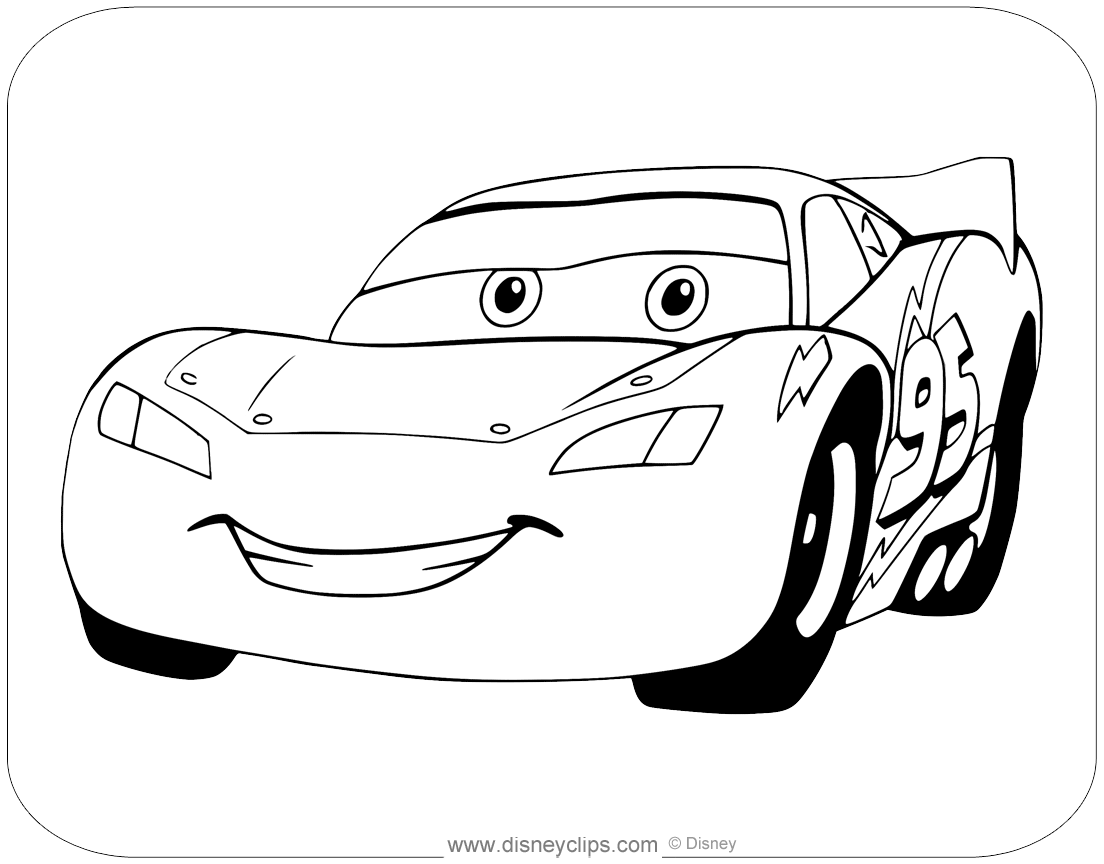 Disney Mcqueen Coloring Pages Disney Mcqueen Coloring Pages