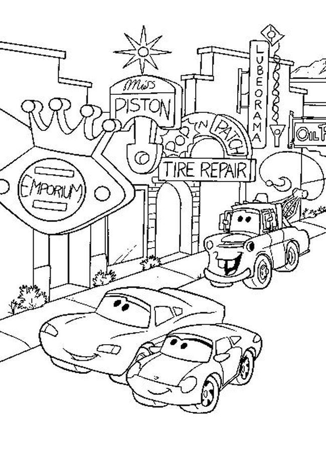 Disney Pixar Cars Colouring Pages page 3 Coloring Home