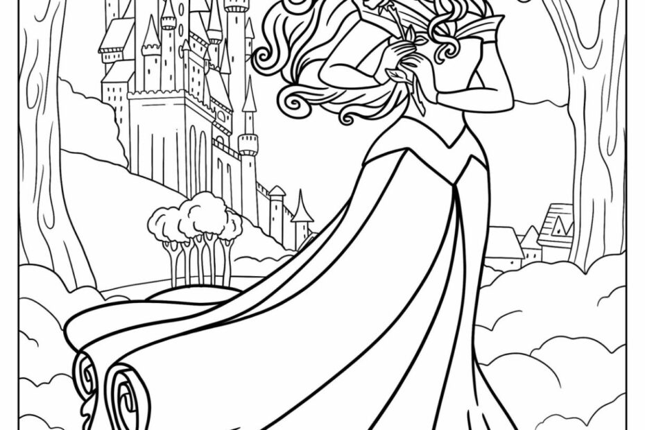 Disney Princess Coloring Pages Free To Print Infoupdate