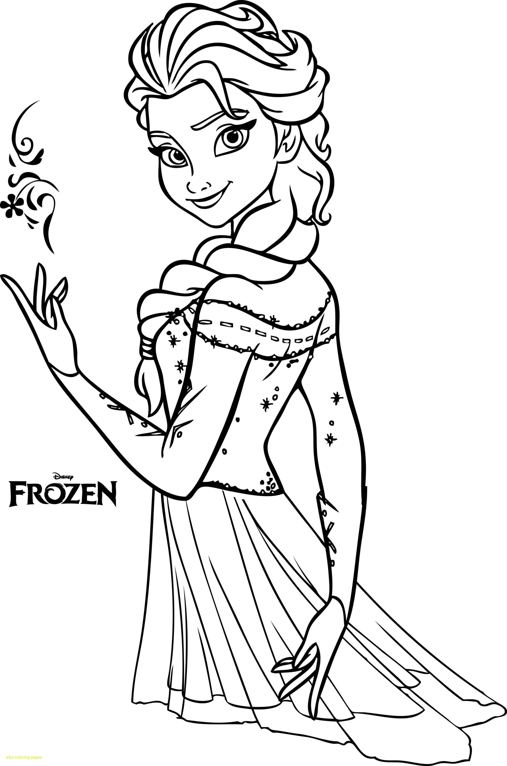 frozen princess coloring pages printable