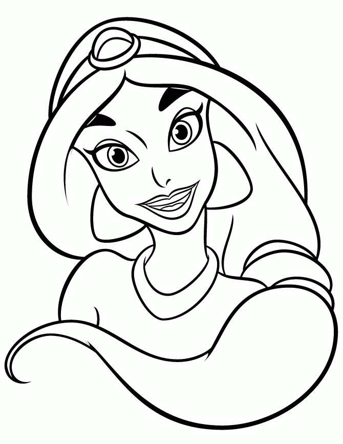 Disney Princess Jasmine Coloring Pages Coloring Home Disney Princess Jasmine Coloring Pages Coloring Home