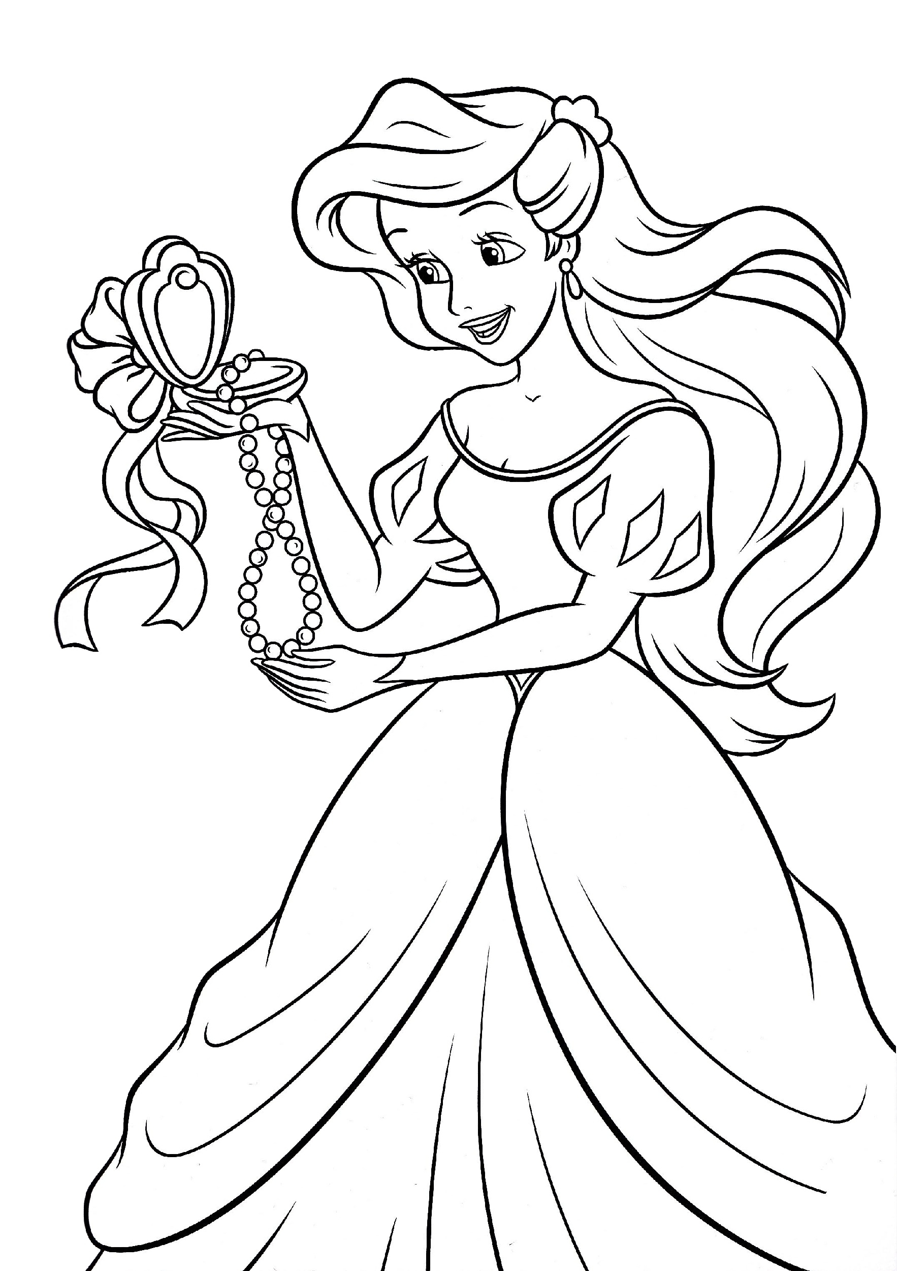 disney princess color pages free disney princess color pages free