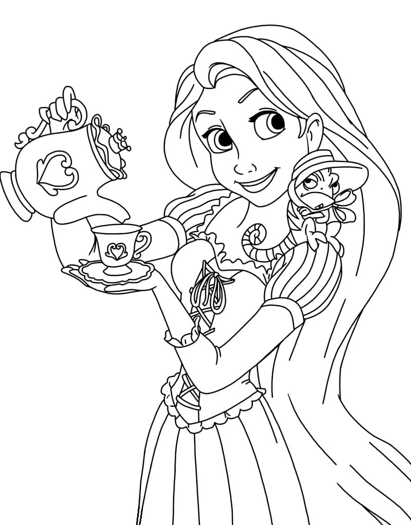 Disney Rapunzel Coloring Pages Printable Coloring Pages Disney Rapunzel Coloring Pages Printable Coloring Pages