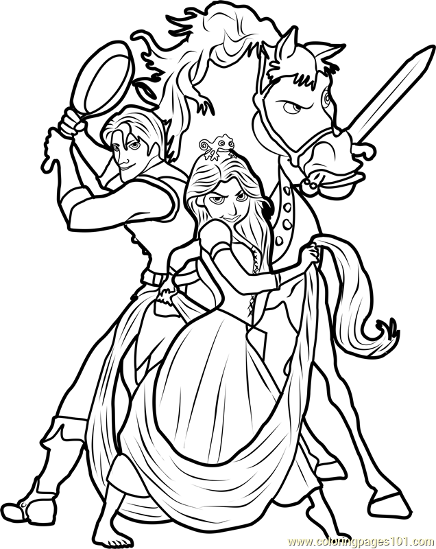 Disney Tangled Coloring Page For Kids Free Tangled Printable Coloring Disney Tangled Coloring Page For Kids Free Tangled Printable Coloring