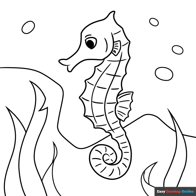 Dive Into Creativity With Coloring Pages Printable Ocean