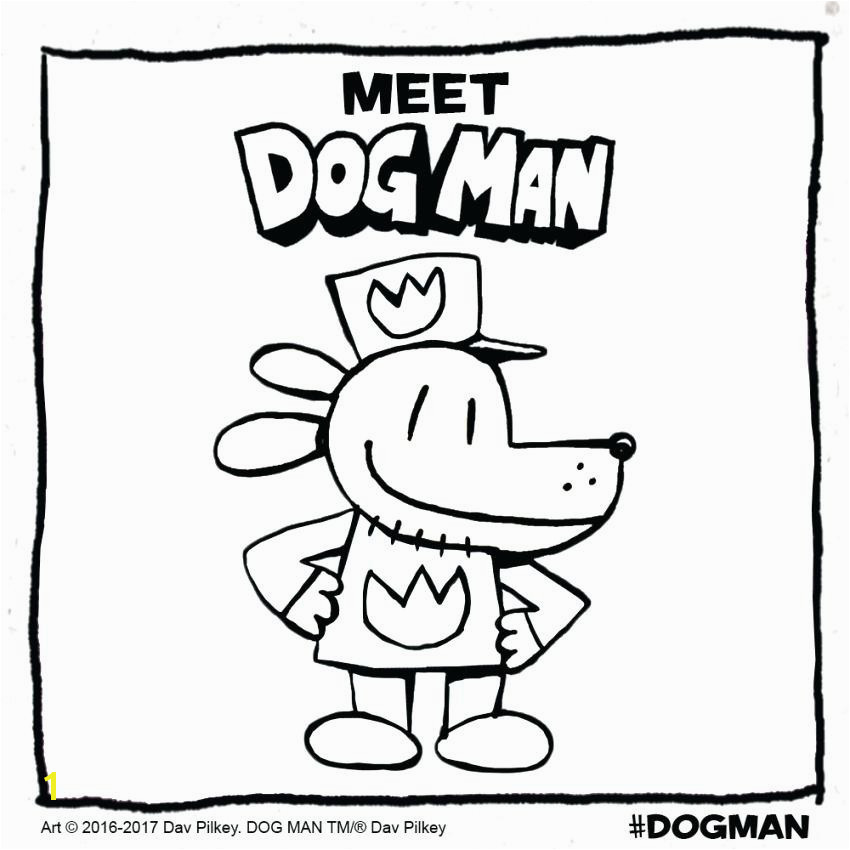 Dog Man Unleashed Coloring Pages Askworksheet