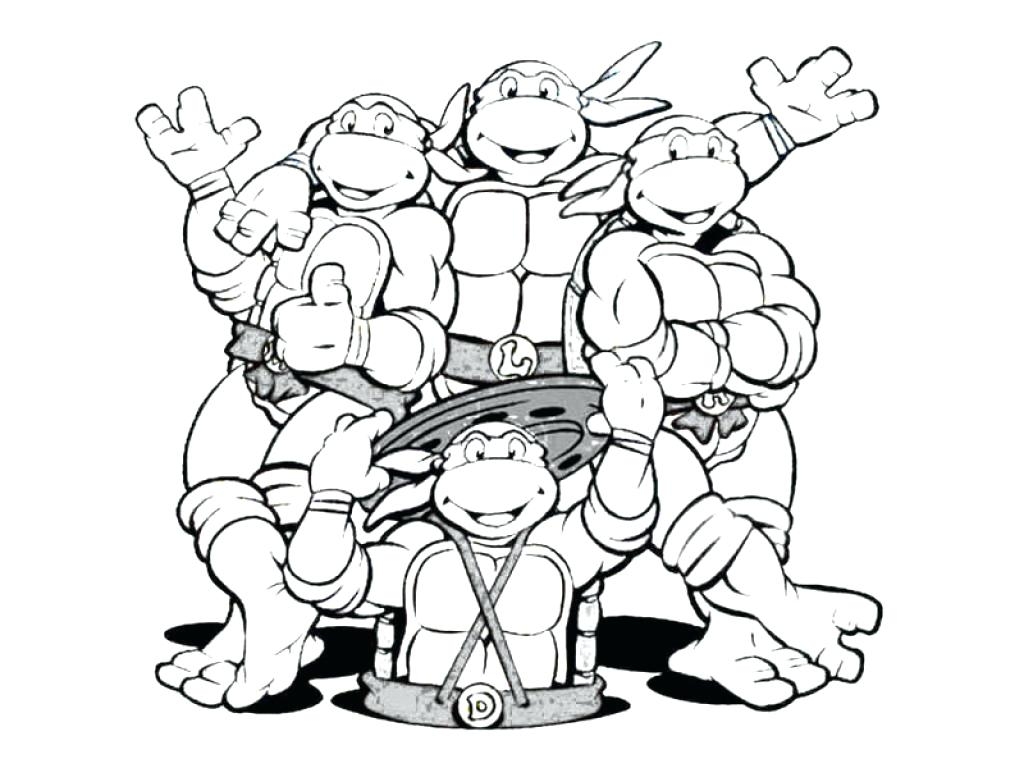 Donatello Ninja Turtle Coloring Pages At GetDrawings Free Download