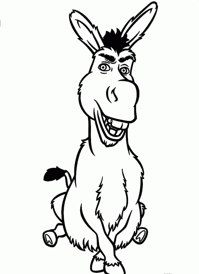 Donkey From Shrek Coloring Pages Coloring Home Donkey From Shrek Coloring Pages Coloring Home