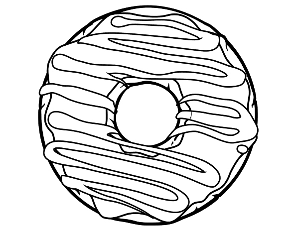 Donut Coloring Pages Best Coloring Pages For Kids
