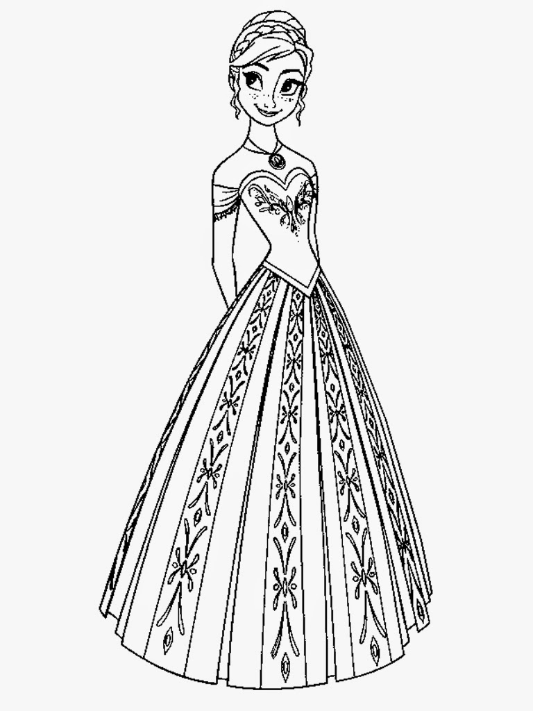 Downloads Frozen Coloring Pages Anna Downloads Frozen Coloring Pages Anna