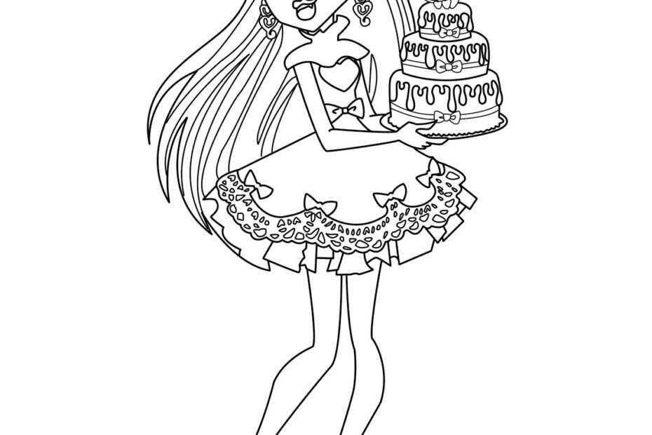 Draculaura Monster High Colouring Pages Contact Monster High Draculaura