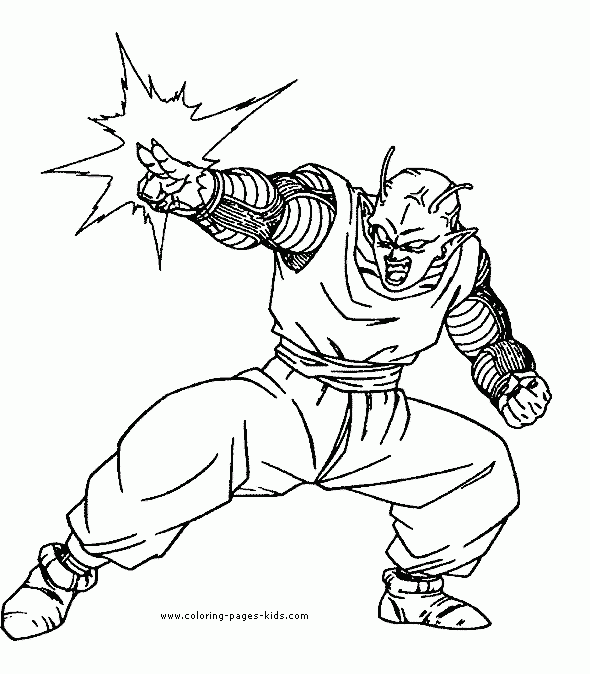 free printable coloring pages dragon Ball Z free printable coloring pages dragon Ball Z
