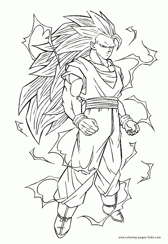 Dragon Ball Z Color Page Cartoon Color Pages Printable Cartoon Dragon Ball Z Color Page Cartoon Color Pages Printable Cartoon