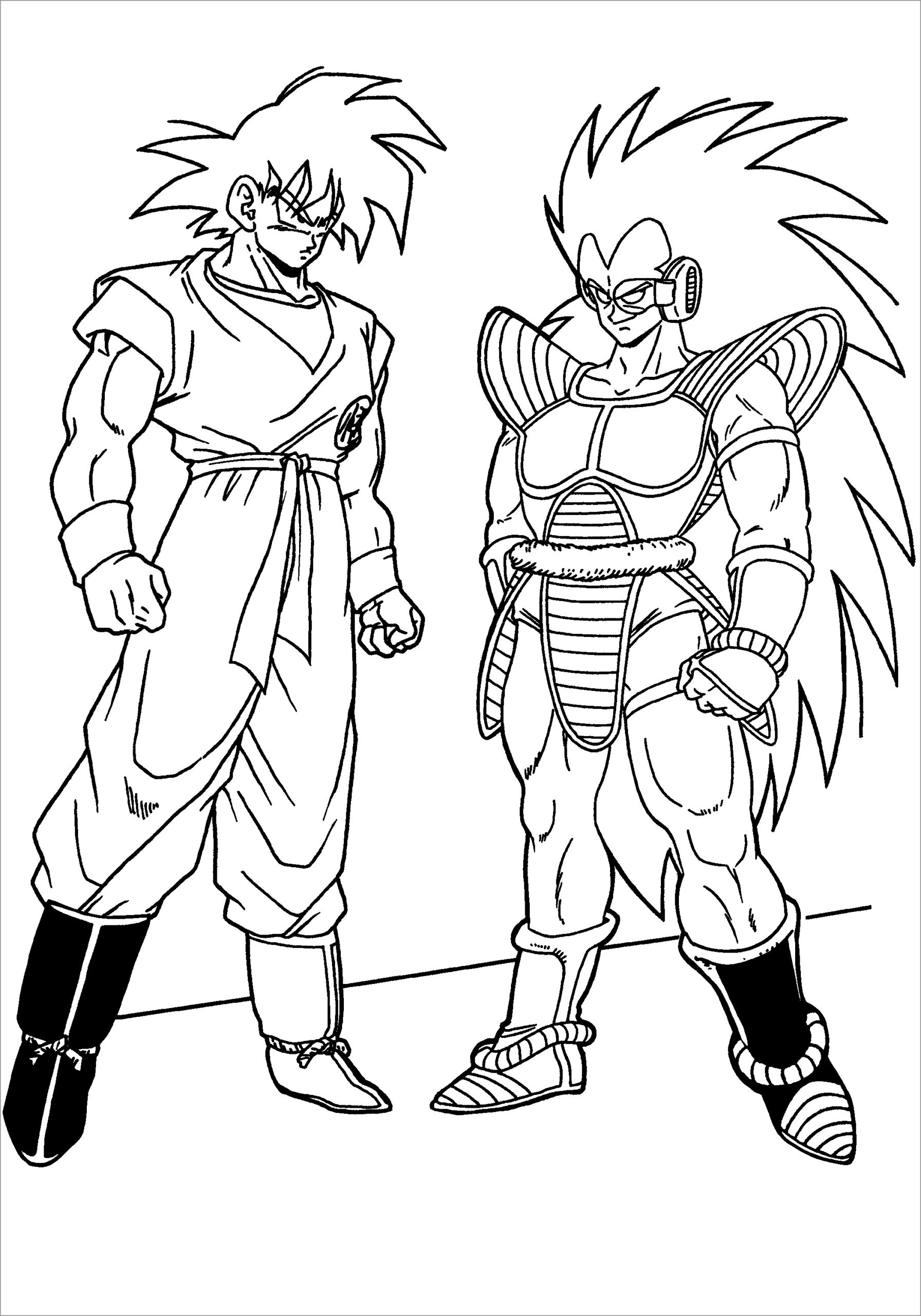 Dragon Ball Z Coloring Pages ColoringBay Dragon Ball Z Coloring Pages ColoringBay