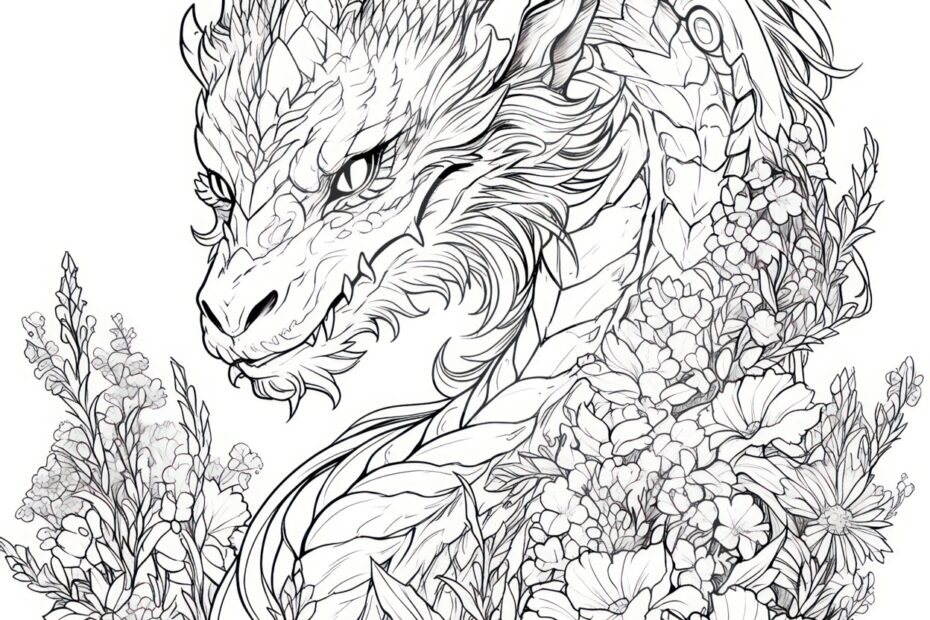 Dragon Coloring Pictures Free Infoupdate