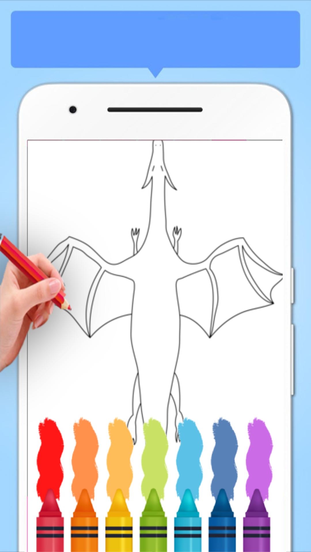 Dragon Colouring Book Pages APK For Android Download