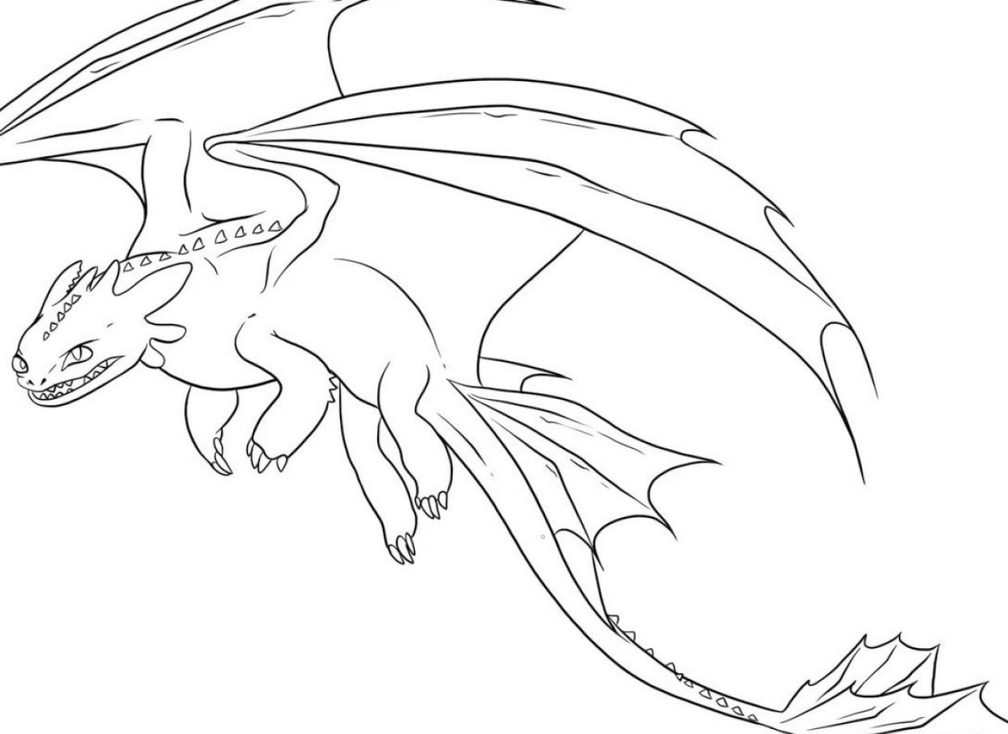 dragon colouring in picture