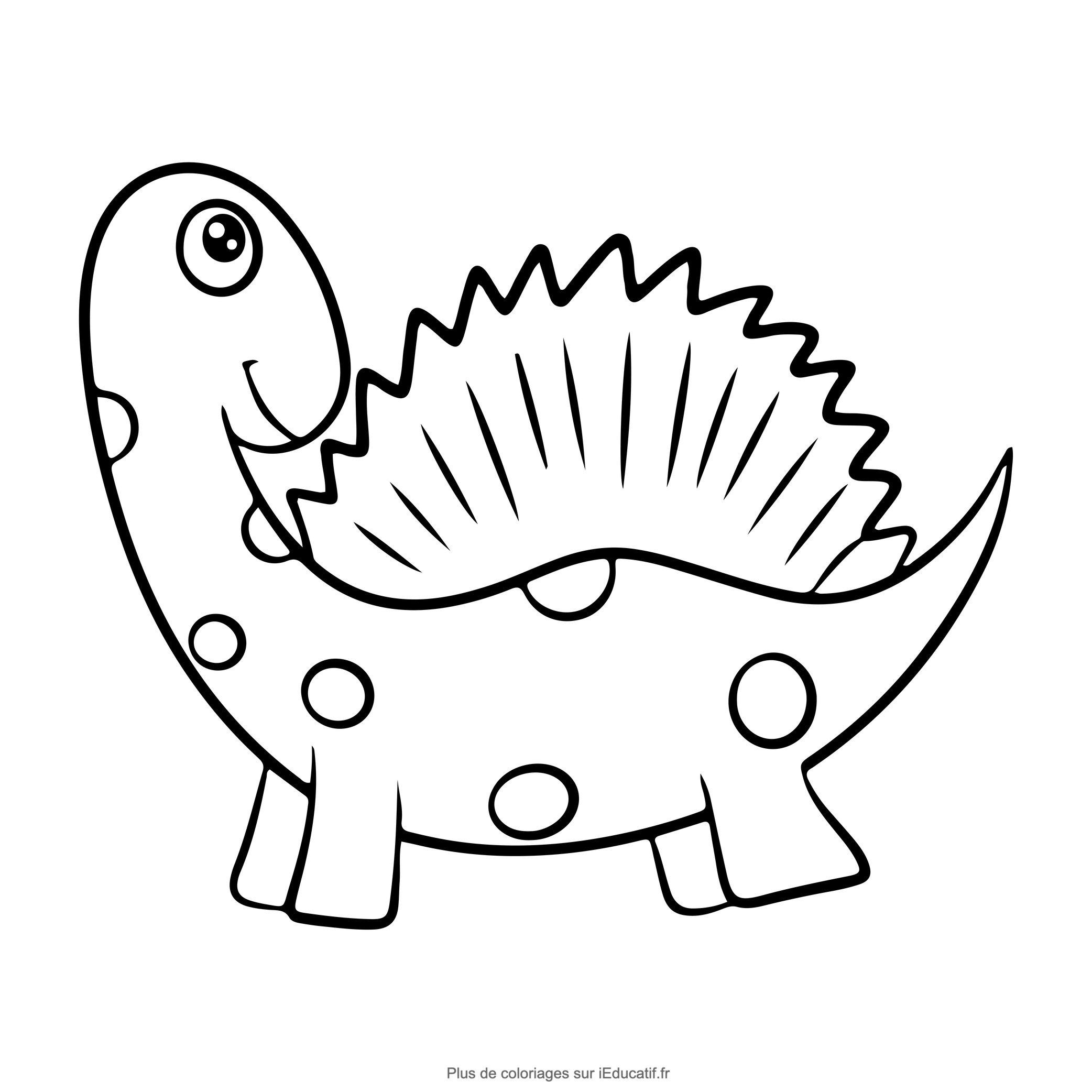 Drawing Dinosaur Coloring Page