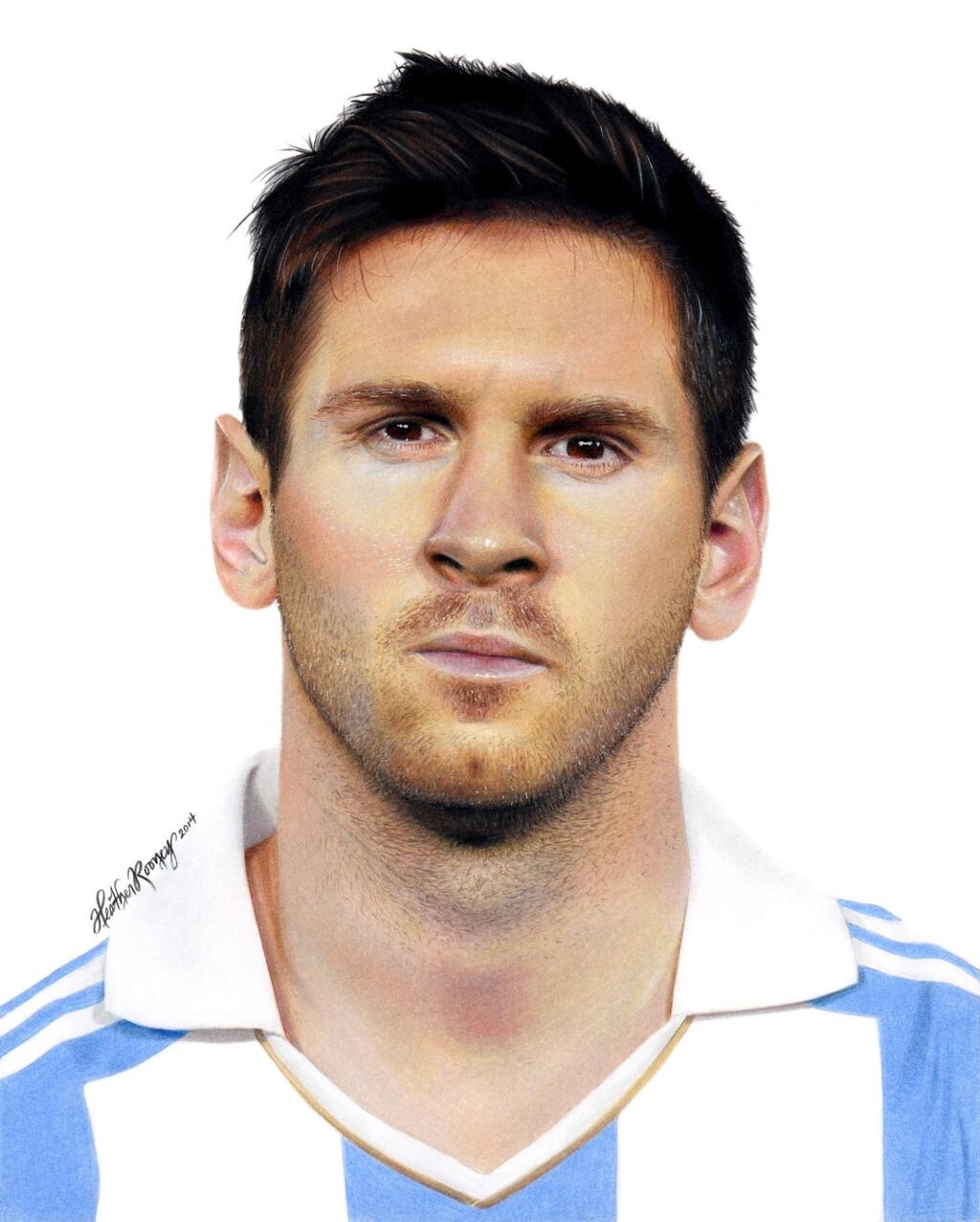 Drawing Lionel Messi By Heatherrooney On DeviantArt Drawing Lionel Messi By Heatherrooney On DeviantArt