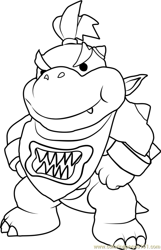 Dry Bowser Colering Free Colouring Pages Dry Bowser Colering Free Colouring Pages