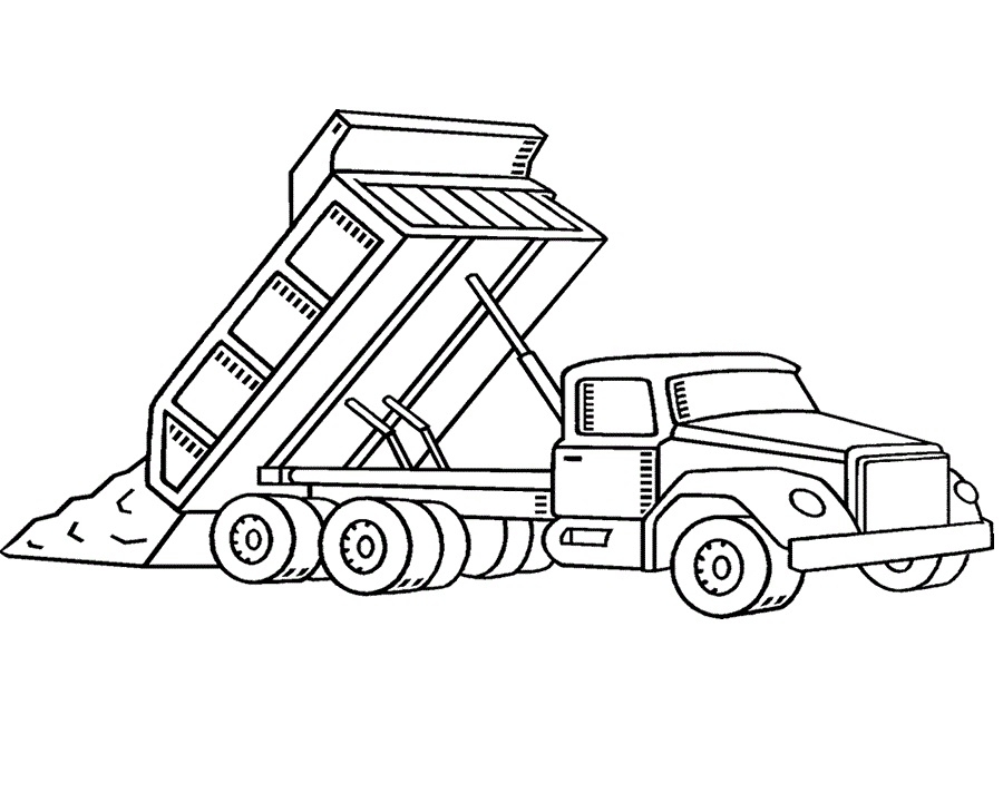 printable dump truck coloring pages printable dump truck coloring pages