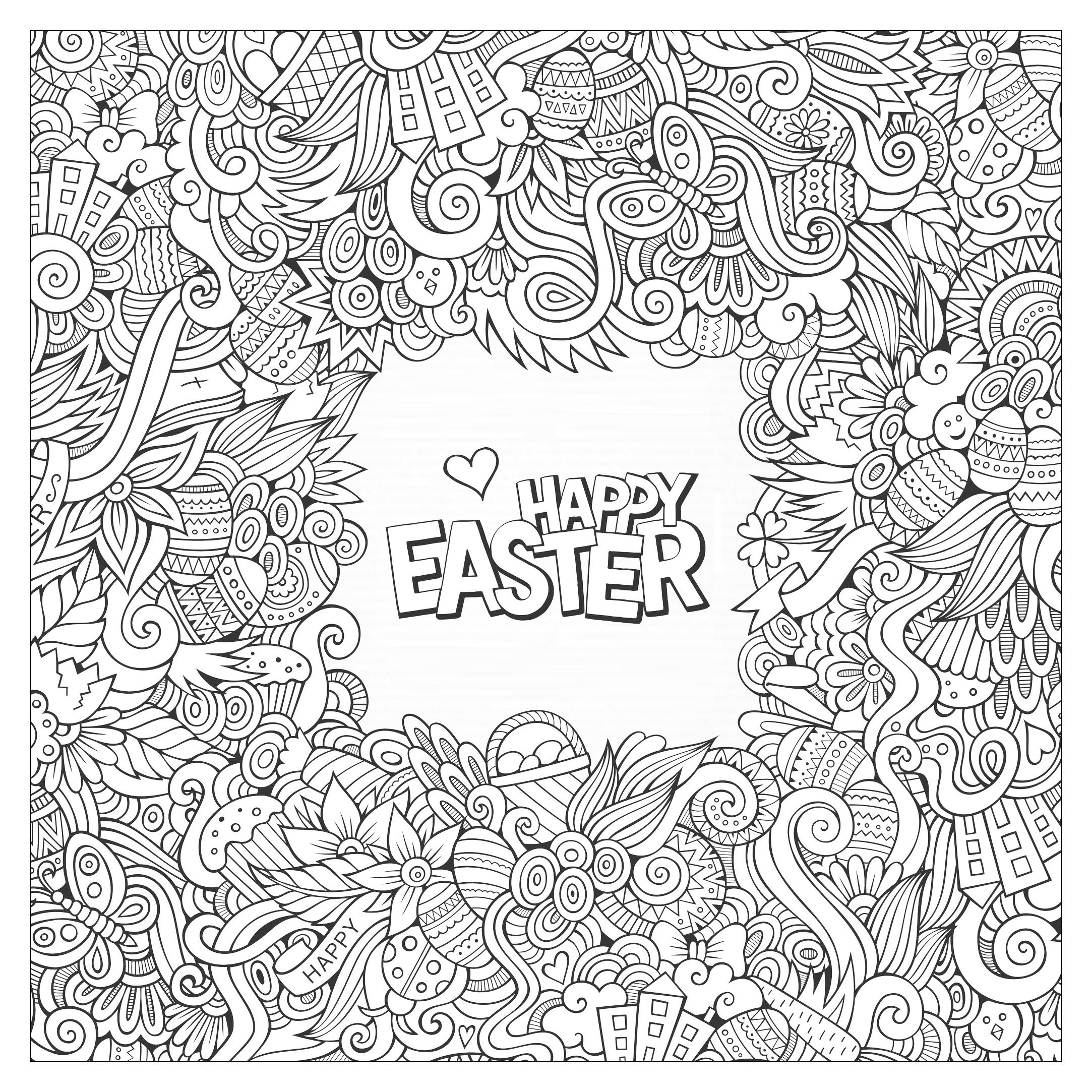 easter coloring pages for adults easter coloring pages for adults