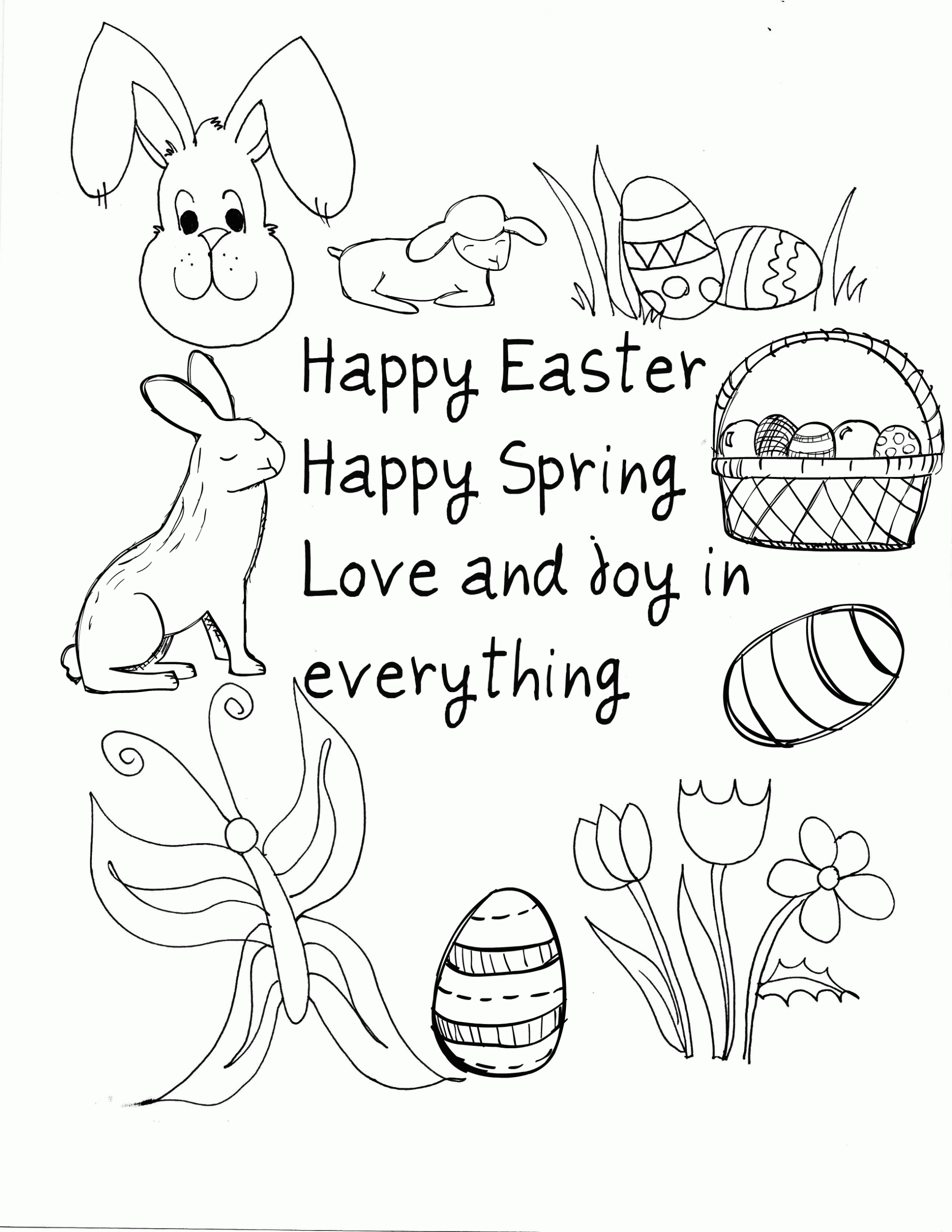 happy easter images coloring happy easter images coloring