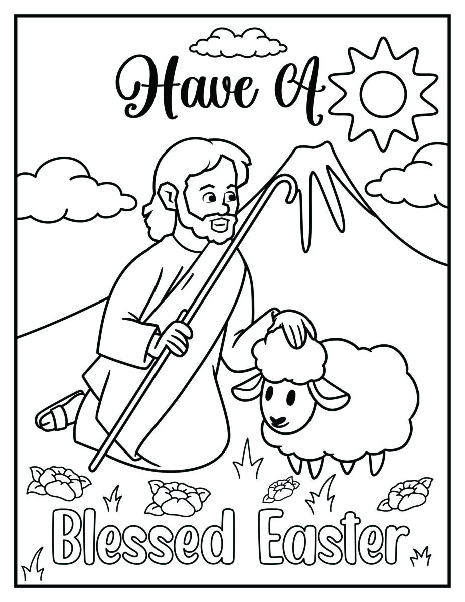 easter colouring pages free easter colouring pages free