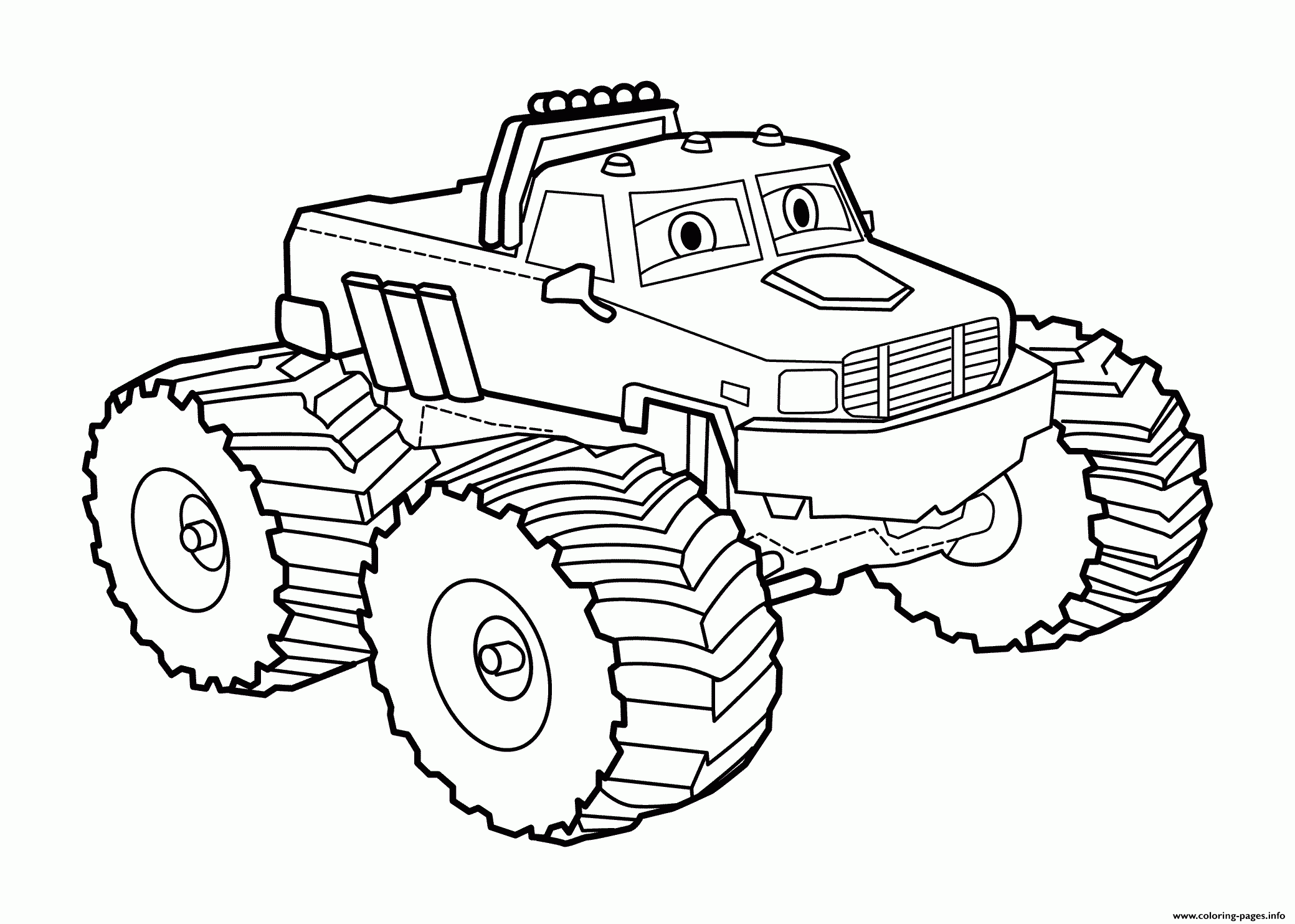 monster truck coloring page printable monster truck coloring page printable