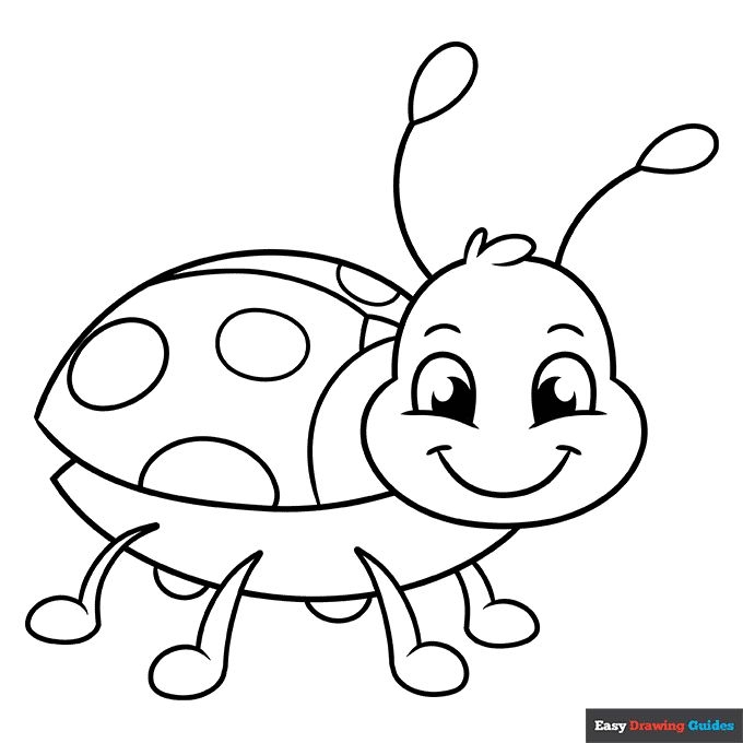Easy Cartoon Bug Bug Coloring Pages Insect Coloring Pages Cartoon Easy Cartoon Bug Bug Coloring Pages Insect Coloring Pages Cartoon