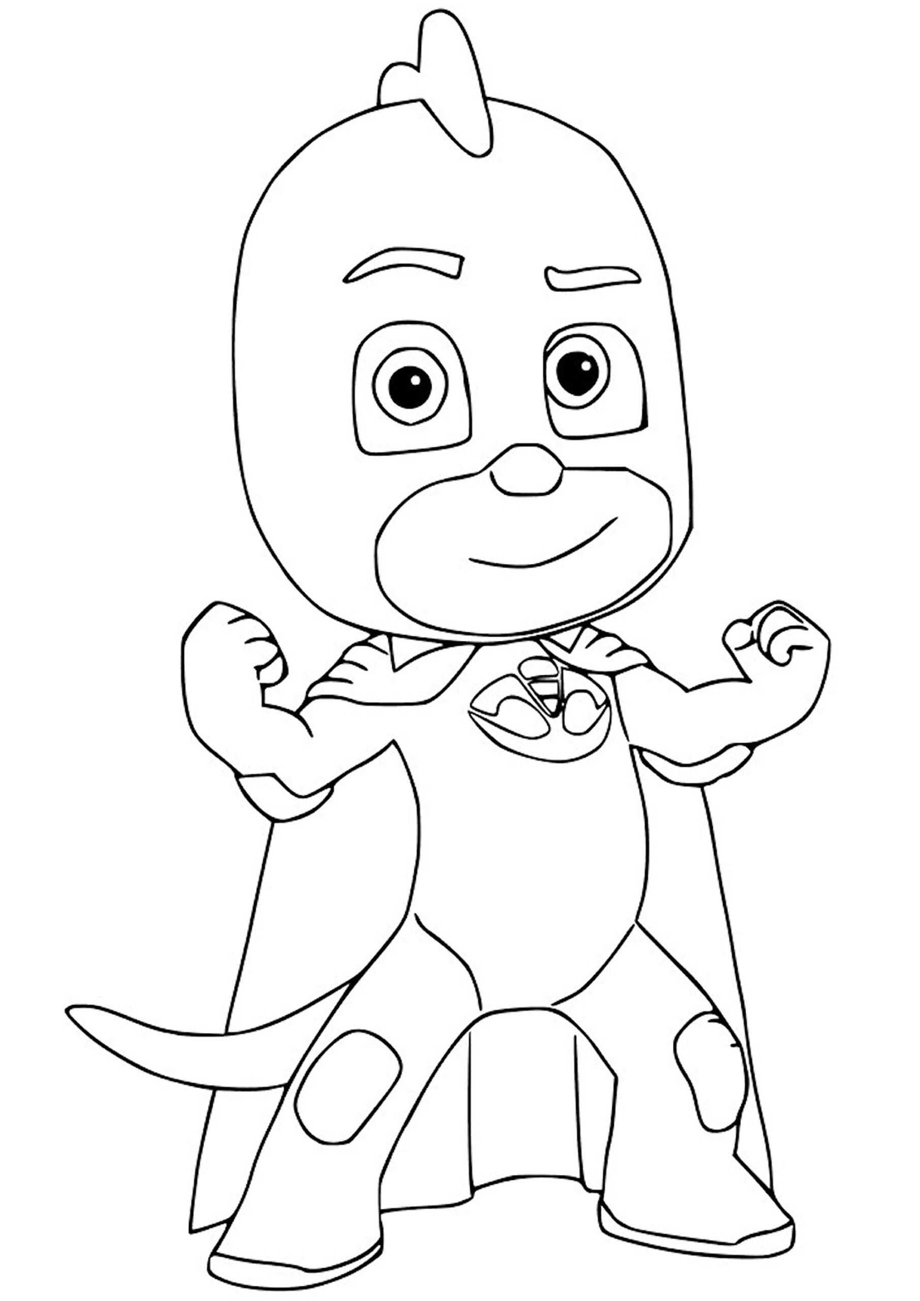 Easy Coloring Of PJ Masks PJ Masks Coloring Pages Easy Coloring Of PJ Masks PJ Masks Coloring Pages