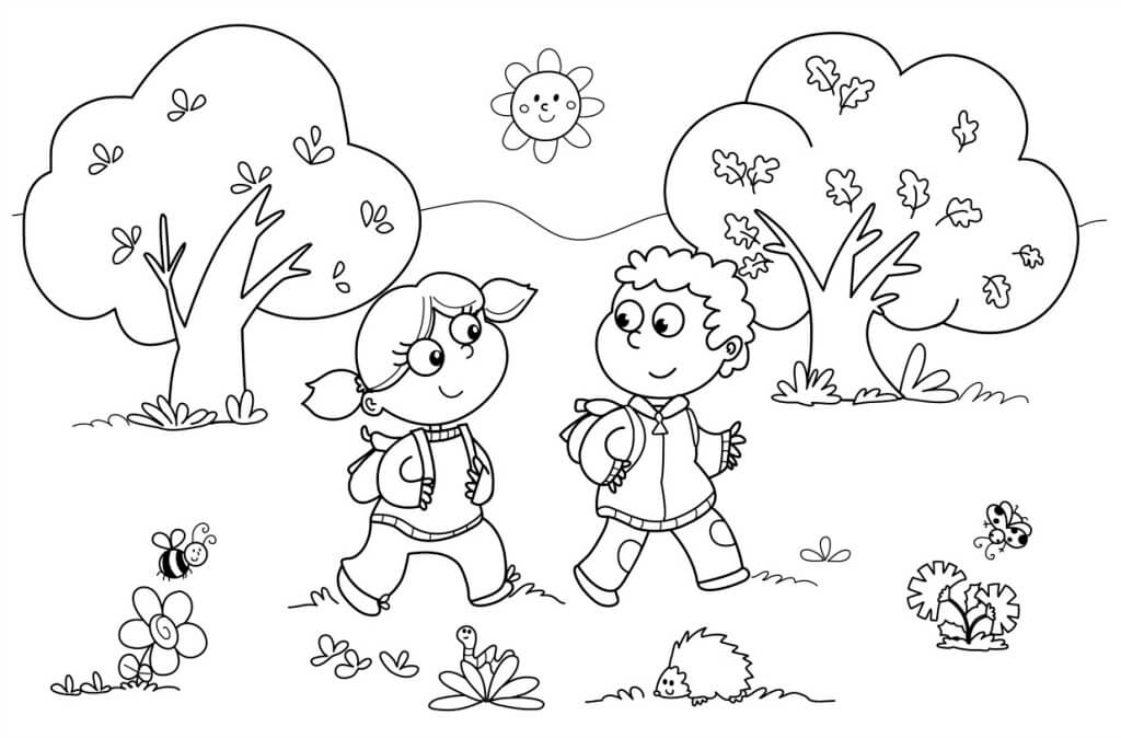 Easy Coloring Pages Easy Coloring Pages