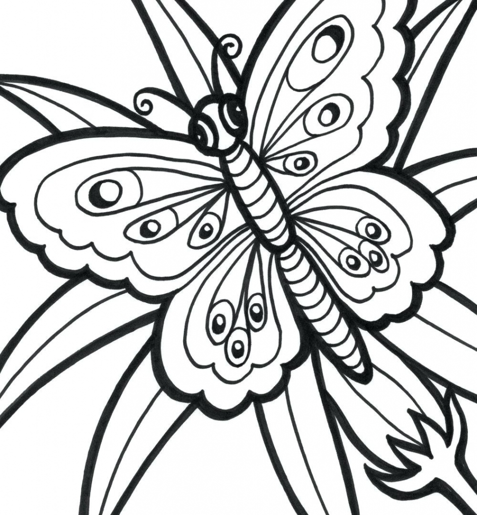 Easy Free Printable Adult Coloring Pages Easy Free Printable Adult Coloring Pages