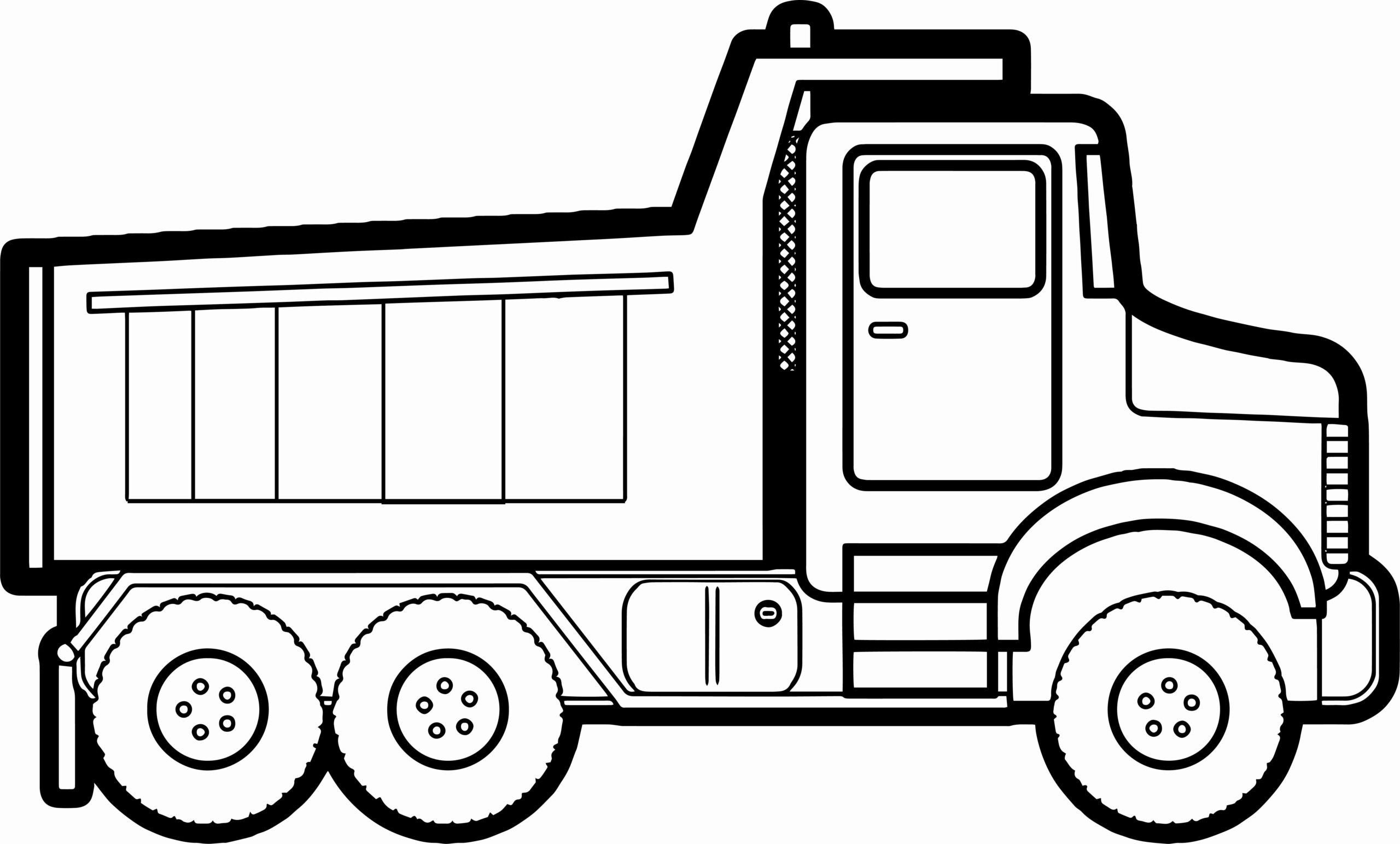 Easy Printable Dump Truck Coloring Pages PDF For Kids Coloringfolder Easy Printable Dump Truck Coloring Pages PDF For Kids Coloringfolder