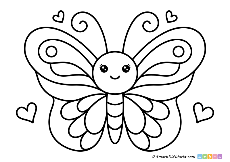 Easy Simple Coloring Pages For Kids Infoupdate Easy Simple Coloring Pages For Kids Infoupdate