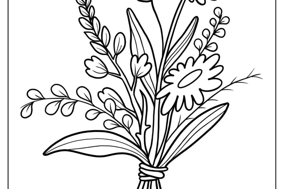 Easy To Color Coloring Sheets Infoupdate