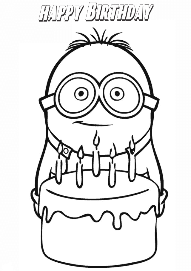 Effortfulg Happy Birthday Printable Coloring Pages Effortfulg Happy Birthday Printable Coloring Pages