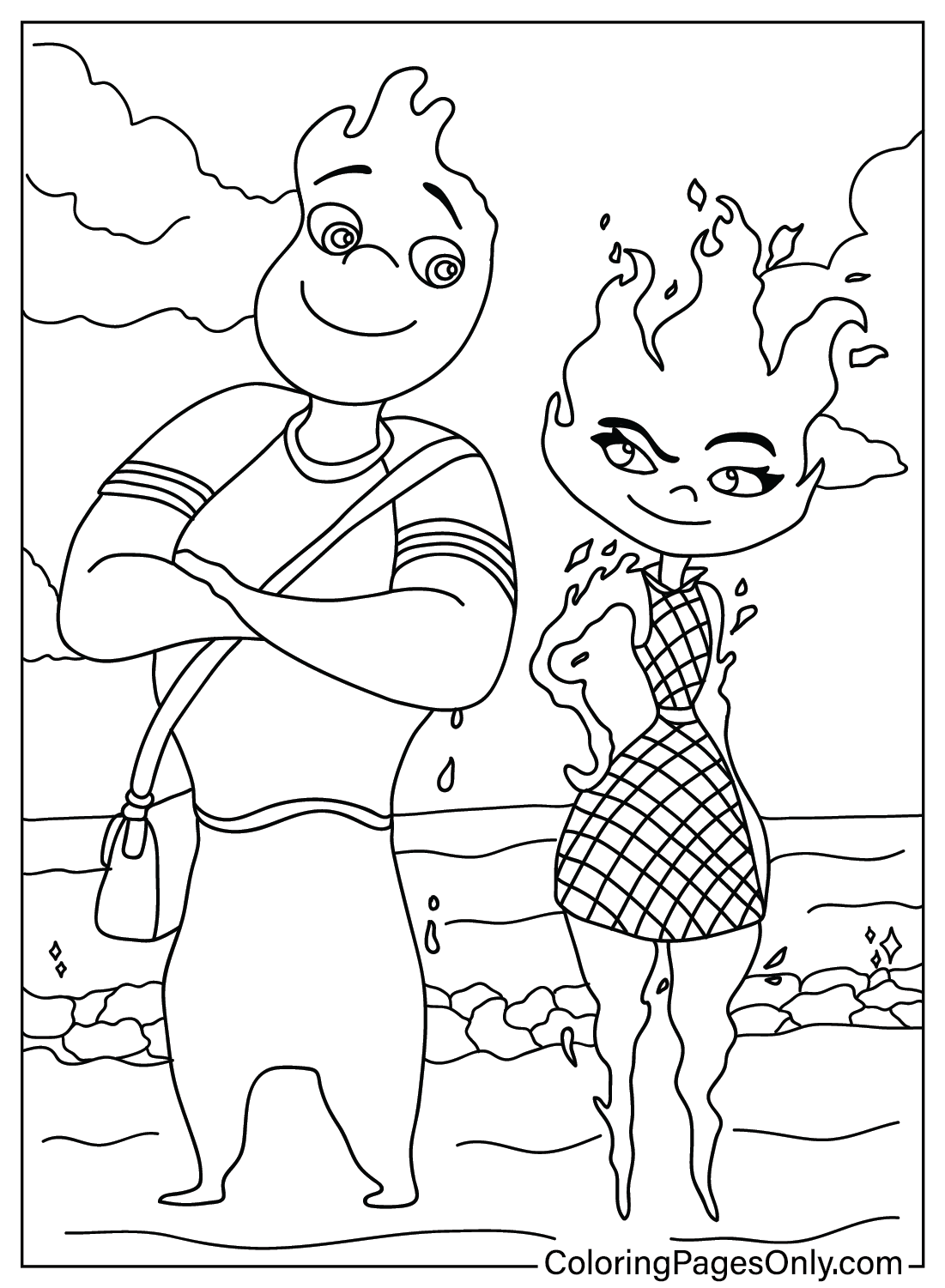 Elemental Coloring Pages Printable Free Printable Coloring Pages Elemental Coloring Pages Printable Free Printable Coloring Pages
