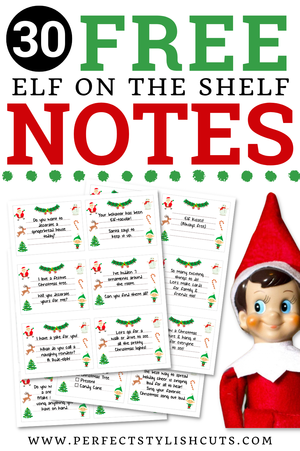 Elf Notes Free Printable Free Printable Elf Notes Free Printable Free Printable