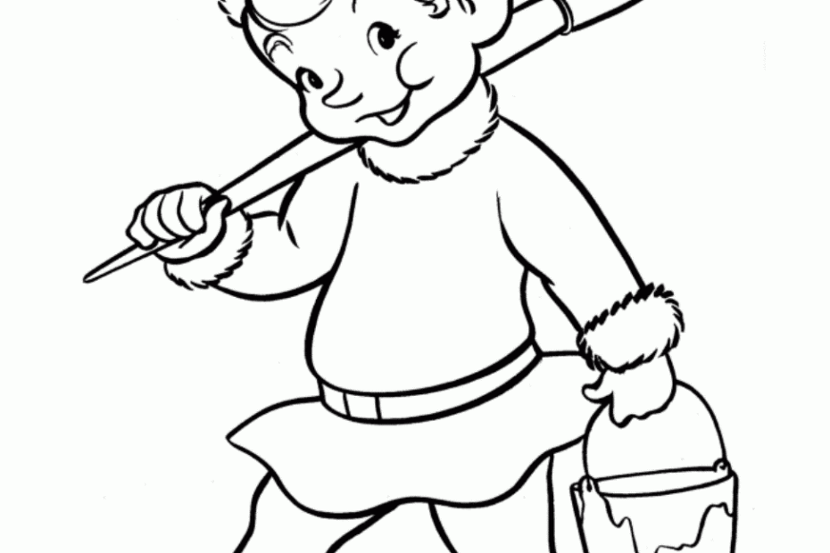 Elf On The Shelf Coloring Pages Free Coloring Home
