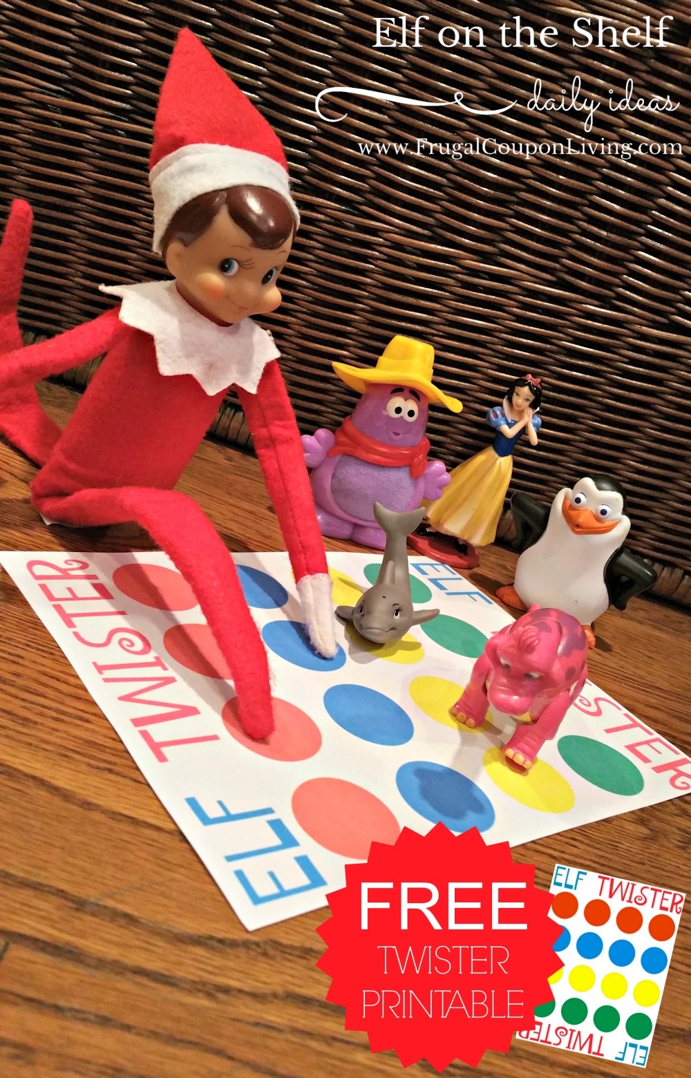 Elf On The Shelf Ideas Elf Twister Printable Elf On The Shelf Ideas Elf Twister Printable
