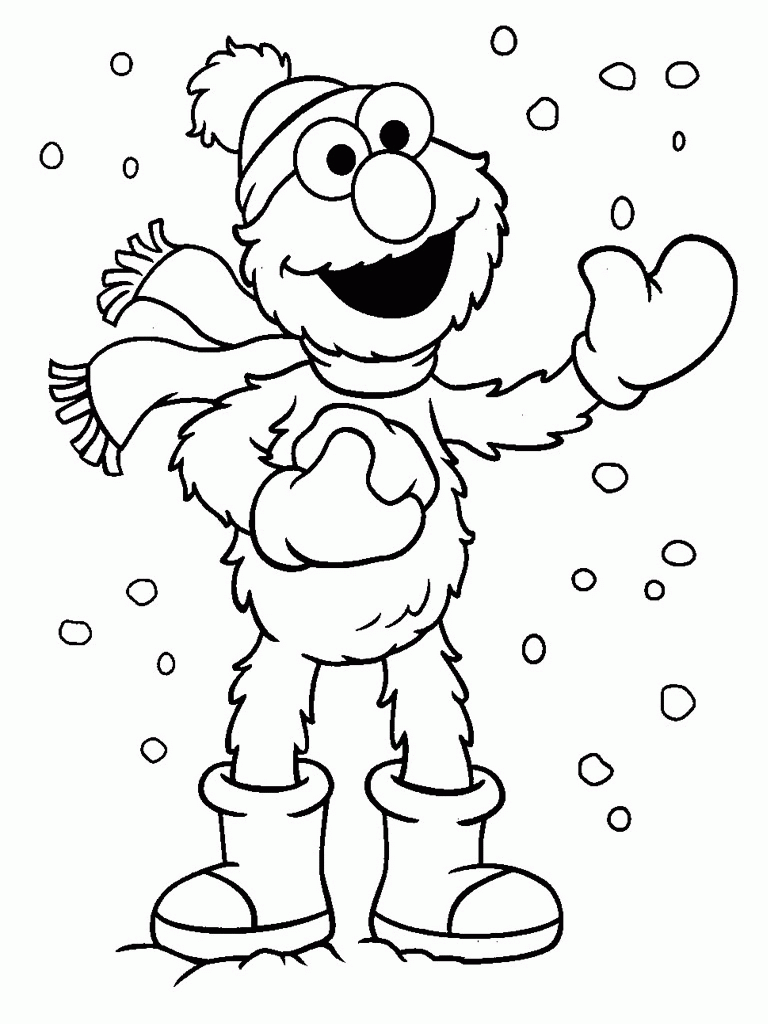 Elmo Coloring Pages Printable Free Coloring Home
