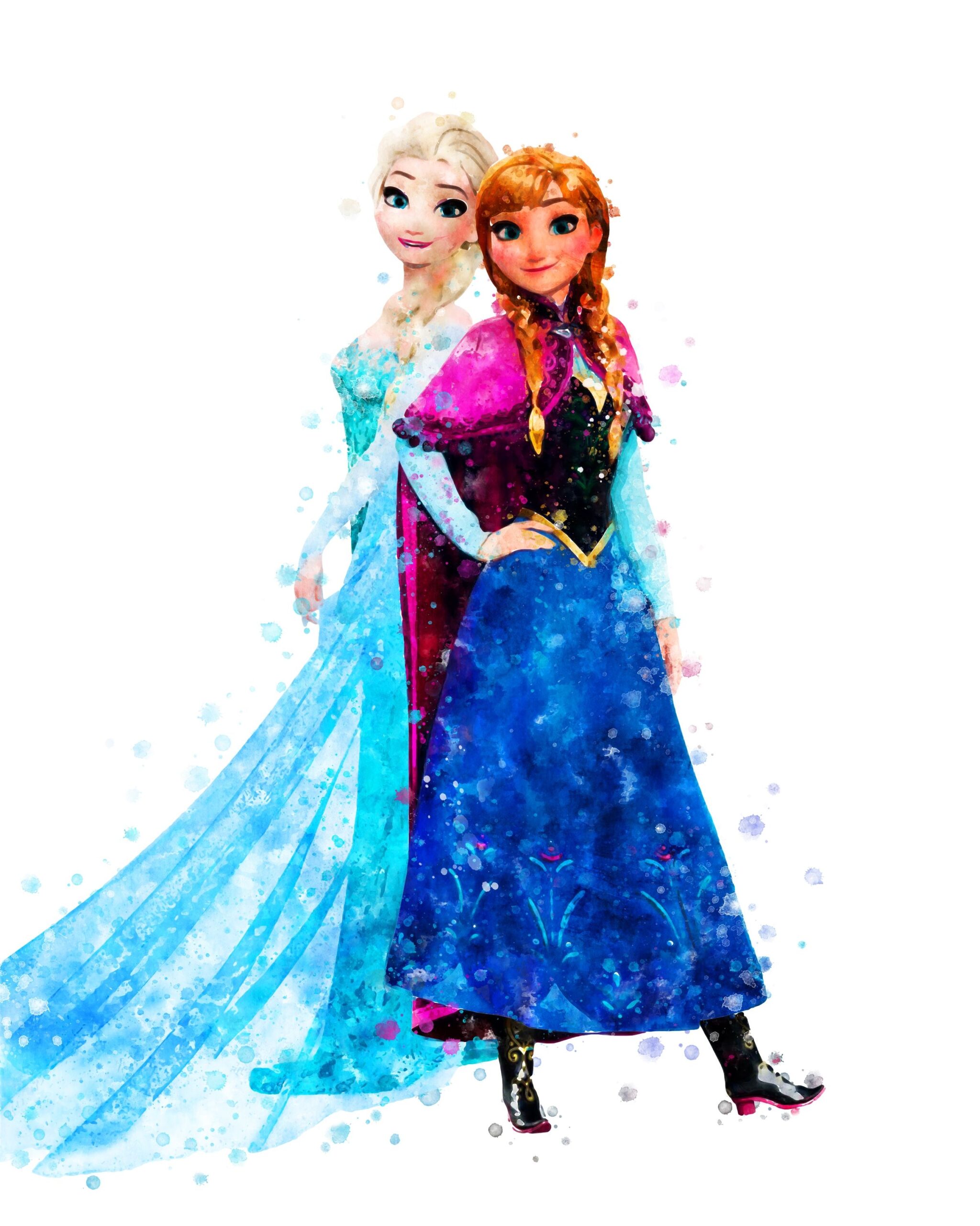 Elsa And Anna Printables Printable New Year Banners Elsa And Anna Printables Printable New Year Banners