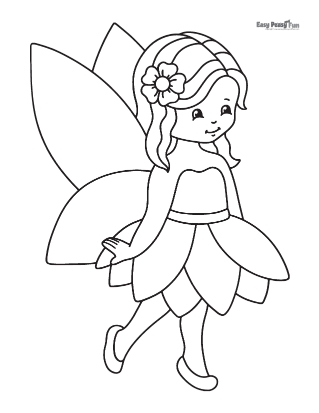 Enchanted Adventures Fairy Free Printable Coloring Pages