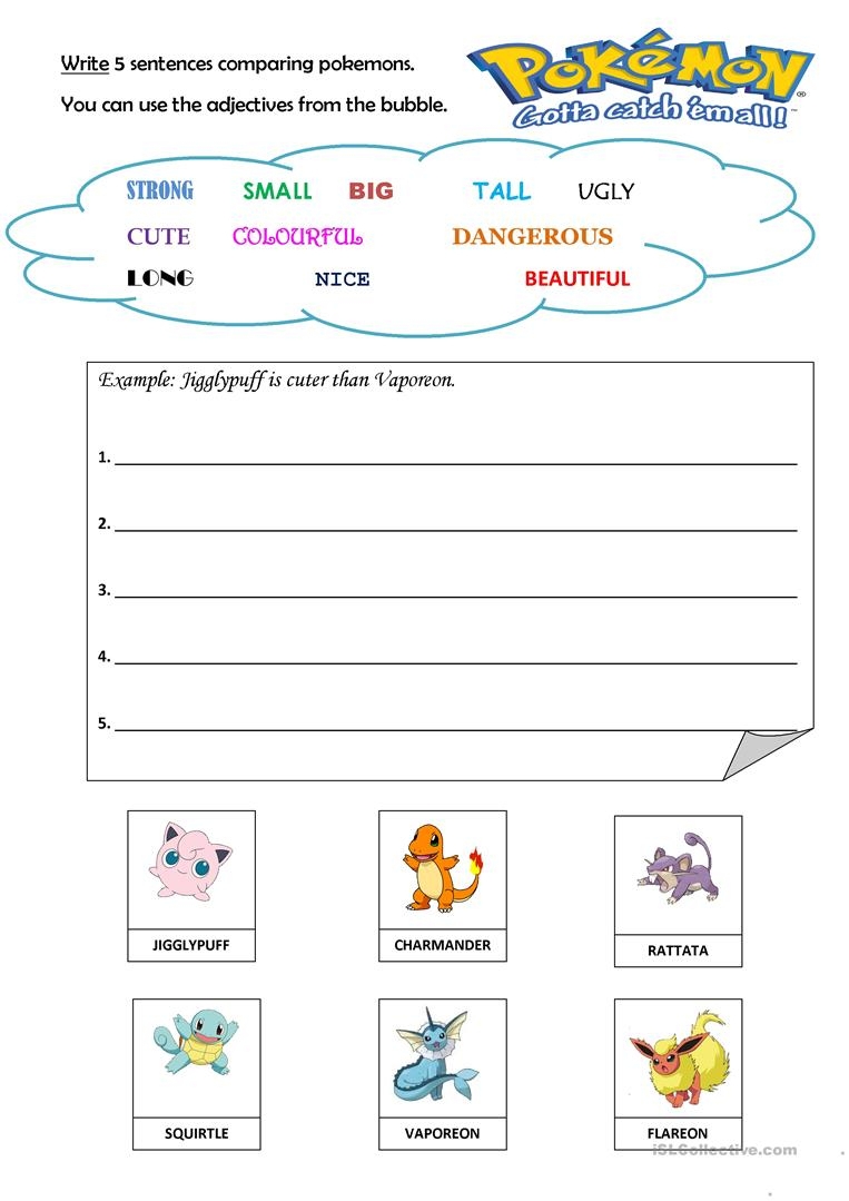free printable pokemon worksheets free printable pokemon worksheets